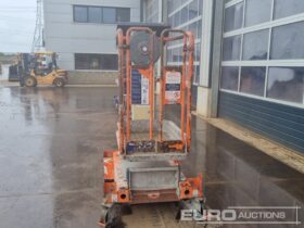 2019 Power Towers Ecolift Manlifts For Auction: Leeds, UK – 30th April, 1st, 2nd & 3rd May 25 full