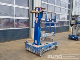2019 Power Towers Ecolift Manlifts For Auction: Leeds, UK – 30th April, 1st, 2nd & 3rd May 25