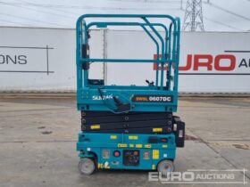 2022 Sunward SWSL0607 Manlifts For Auction: Leeds, UK – 30th April, 1st, 2nd & 3rd May 25 full
