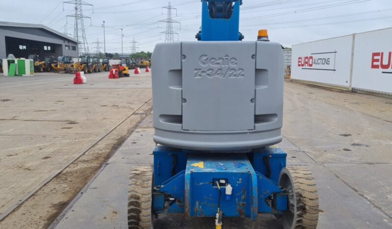 Genie Z34/22N Manlifts For Auction: Leeds, UK – 30th April, 1st, 2nd & 3rd May 25 full