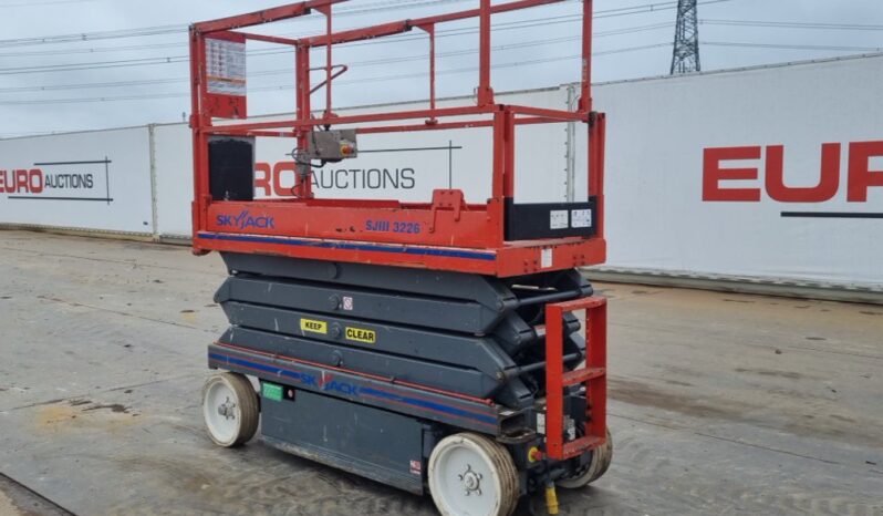 SkyJack SJ3226 Manlifts For Auction: Leeds, UK – 30th April, 1st, 2nd & 3rd May 25 full