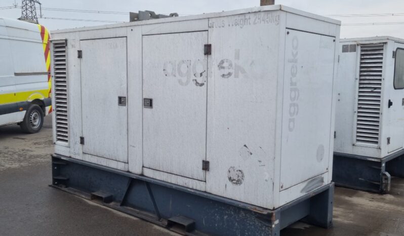 Aggreko 100KvA Generators For Auction: Leeds, UK – 30th April, 1st, 2nd & 3rd May 25 full