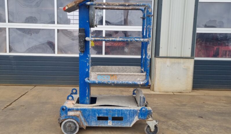 2019 Power Towers Ecolift Manlifts For Auction: Leeds, UK – 30th April, 1st, 2nd & 3rd May 25 full