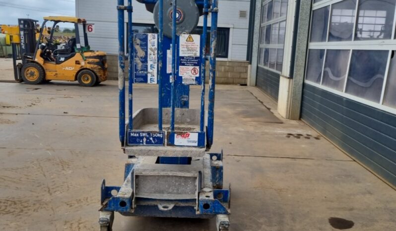 2019 Power Towers Ecolift Manlifts For Auction: Leeds, UK – 30th April, 1st, 2nd & 3rd May 25 full