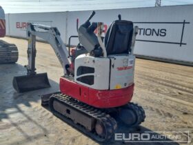 2017 Takeuchi TB210R Mini Excavators For Auction: Leeds, UK – 30th April, 1st, 2nd & 3rd May 25 full