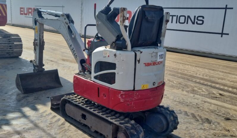 2017 Takeuchi TB210R Mini Excavators For Auction: Leeds, UK – 30th April, 1st, 2nd & 3rd May 25 full