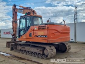 2011 Doosan DX140LC 10 Ton+ Excavators For Auction: Leeds, UK – 30th April, 1st, 2nd & 3rd May 25 full