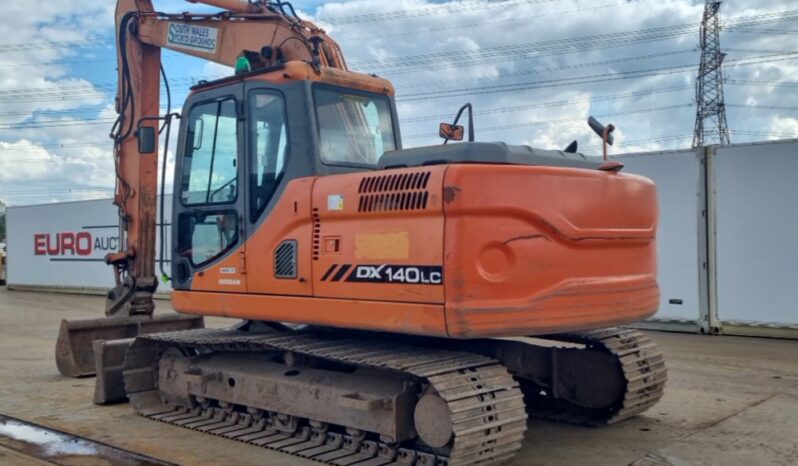 2011 Doosan DX140LC 10 Ton+ Excavators For Auction: Leeds, UK – 30th April, 1st, 2nd & 3rd May 25 full