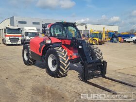 2017 Manitou MLT737 Telehandlers For Auction: Leeds, UK – 30th April, 1st, 2nd & 3rd May 25 full