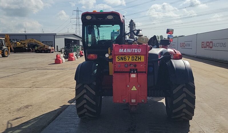 2017 Manitou MLT737 Telehandlers For Auction: Leeds, UK – 30th April, 1st, 2nd & 3rd May 25 full