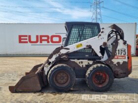 Bobcat S175 Skidsteer Loaders For Auction: Leeds, UK – 30th April, 1st, 2nd & 3rd May 25 full