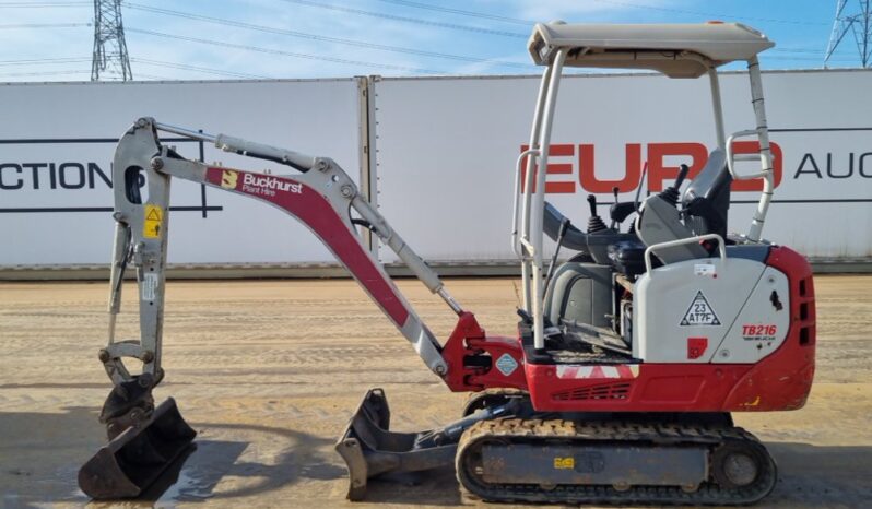 2018 Takeuchi TB216 Mini Excavators For Auction: Leeds, UK – 30th April, 1st, 2nd & 3rd May 25 full