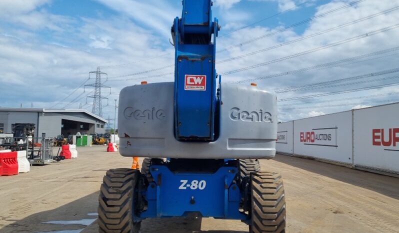 2018 Genie Z80/60 Manlifts For Auction: Leeds, UK – 30th April, 1st, 2nd & 3rd May 25 full