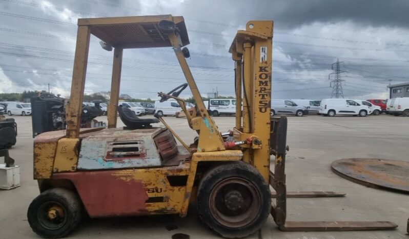 Komatsu FD20-7 Forklifts For Auction: Leeds, UK – 30th April, 1st, 2nd & 3rd May 25 full