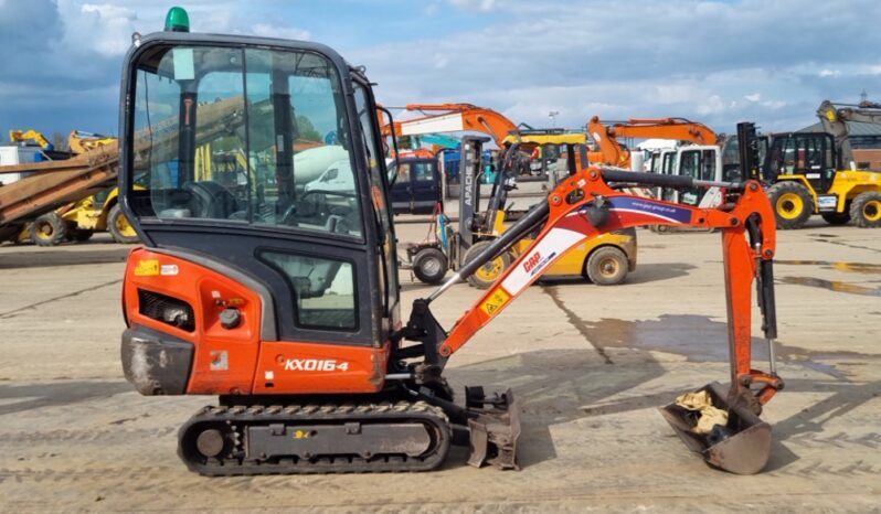 2017 Kubota KX016-4 Mini Excavators For Auction: Leeds, UK – 30th April, 1st, 2nd & 3rd May 25 full
