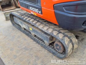 2021 Kubota KX030-4 Mini Excavators For Auction: Leeds, UK – 30th April, 1st, 2nd & 3rd May 25 full