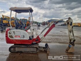 2017 Takeuchi TB216 Mini Excavators For Auction: Leeds, UK – 30th April, 1st, 2nd & 3rd May 25 full