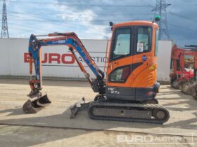 2019 Doosan DX27Z Mini Excavators For Auction: Leeds, UK – 30th April, 1st, 2nd & 3rd May 25 full