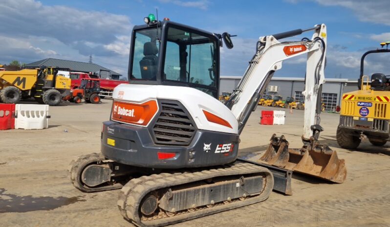 2023 Bobcat E55z Mini Excavators For Auction: Leeds, UK – 30th April, 1st, 2nd & 3rd May 25 full