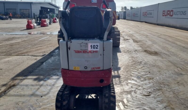 2017 Takeuchi TB210R Mini Excavators For Auction: Leeds, UK – 30th April, 1st, 2nd & 3rd May 25 full