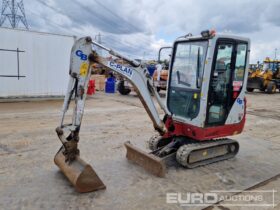 2021 Takeuchi TB216 Mini Excavators For Auction: Leeds, UK – 30th April, 1st, 2nd & 3rd May 25