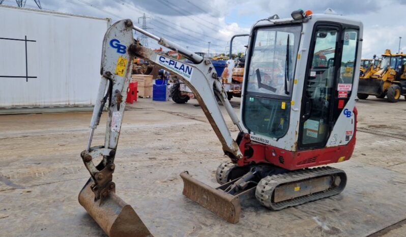 2021 Takeuchi TB216 Mini Excavators For Auction: Leeds, UK – 30th April, 1st, 2nd & 3rd May 25