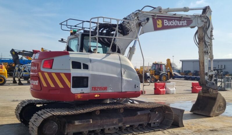 2018 Takeuchi TB2150R 10 Ton+ Excavators For Auction: Leeds, UK – 30th April, 1st, 2nd & 3rd May 25 full