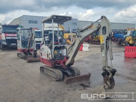 2016 Takeuchi TB216 Mini Excavators For Auction: Leeds, UK – 30th April, 1st, 2nd & 3rd May 25 full