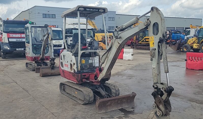 2016 Takeuchi TB216 Mini Excavators For Auction: Leeds, UK – 30th April, 1st, 2nd & 3rd May 25 full