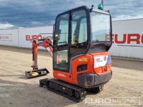 2017 Kubota KX016-4 Mini Excavators For Auction: Leeds, UK – 30th April, 1st, 2nd & 3rd May 25 full