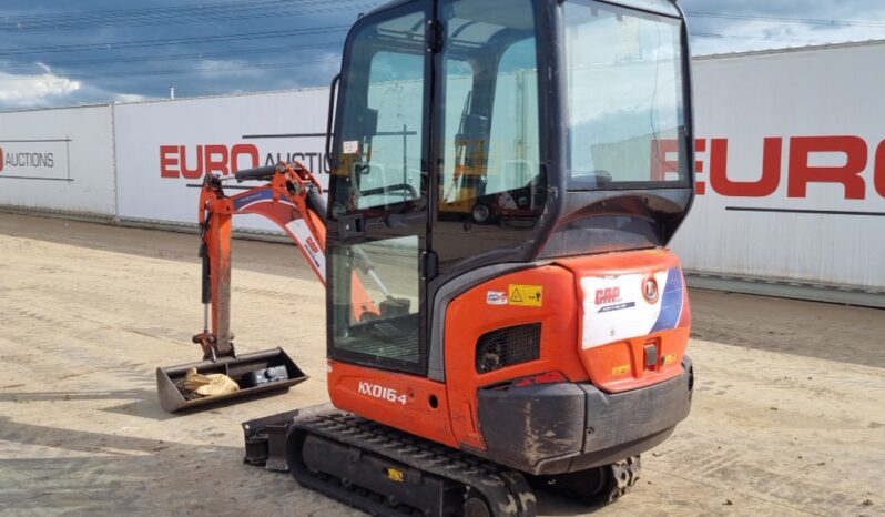2017 Kubota KX016-4 Mini Excavators For Auction: Leeds, UK – 30th April, 1st, 2nd & 3rd May 25 full