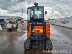2023 Hitachi ZX33U-6-CLR Mini Excavators For Auction: Leeds, UK – 30th April, 1st, 2nd & 3rd May 25 full