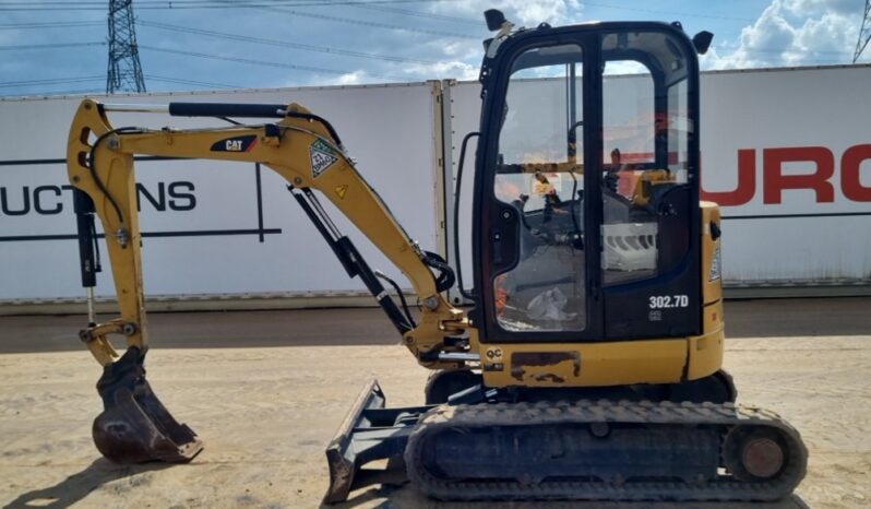 2019 CAT 302.7D19 Mini Excavators For Auction: Leeds, UK – 30th April, 1st, 2nd & 3rd May 25 full