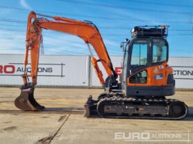 2017 Doosan DX85R-3 6 Ton+ Excavators For Auction: Leeds, UK – 30th April, 1st, 2nd & 3rd May 25 full