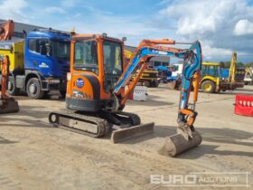 2019 Doosan DX27Z Mini Excavators For Auction: Leeds, UK – 30th April, 1st, 2nd & 3rd May 25 full