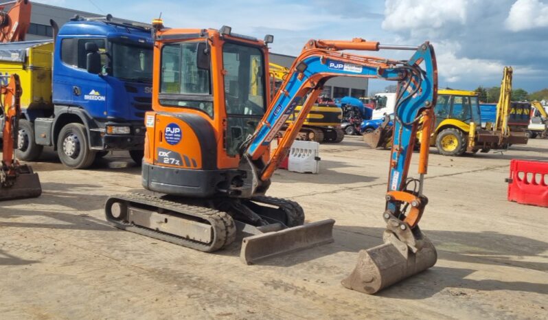 2019 Doosan DX27Z Mini Excavators For Auction: Leeds, UK – 30th April, 1st, 2nd & 3rd May 25 full