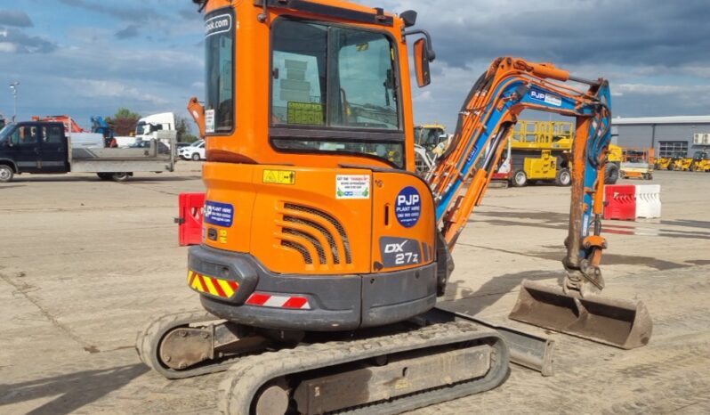 2019 Doosan DX27Z Mini Excavators For Auction: Leeds, UK – 30th April, 1st, 2nd & 3rd May 25 full