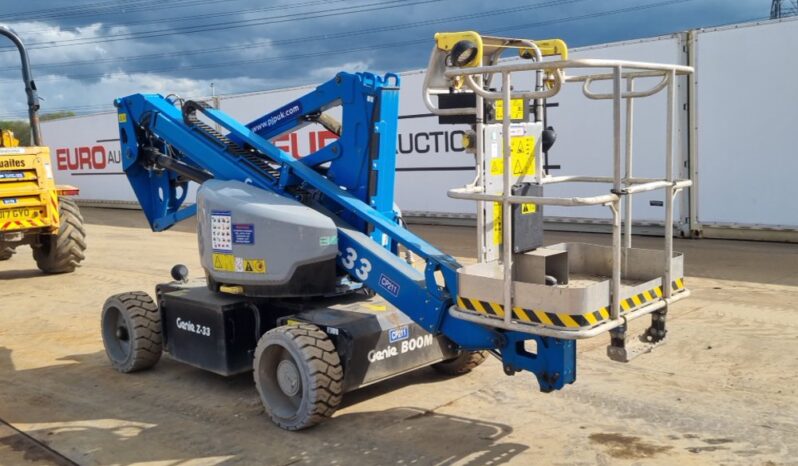 2021 Genie Z33/18 Manlifts For Auction: Leeds, UK – 30th April, 1st, 2nd & 3rd May 25 full