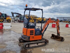 2017 Hitachi ZX19U-5A YR Mini Excavators For Auction: Leeds, UK – 30th April, 1st, 2nd & 3rd May 25 full