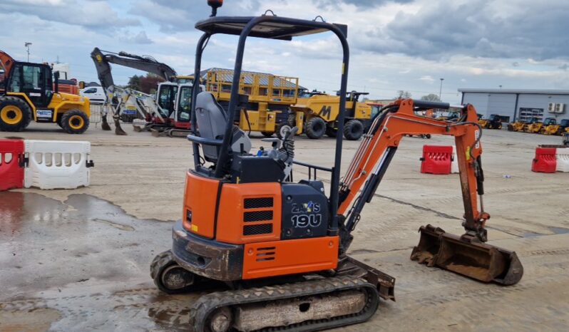 2017 Hitachi ZX19U-5A YR Mini Excavators For Auction: Leeds, UK – 30th April, 1st, 2nd & 3rd May 25 full