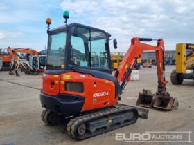 2021 Kubota KX030-4 Mini Excavators For Auction: Leeds, UK – 30th April, 1st, 2nd & 3rd May 25 full