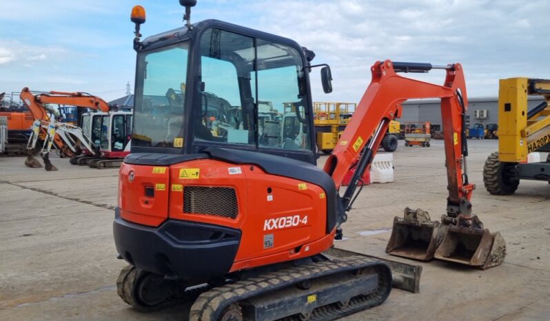 2021 Kubota KX030-4 Mini Excavators For Auction: Leeds, UK – 30th April, 1st, 2nd & 3rd May 25 full