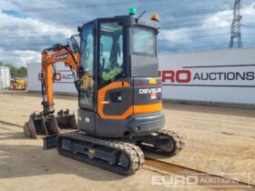 2024 Doosan DX27Z-7 Mini Excavators For Auction: Leeds, UK – 30th April, 1st, 2nd & 3rd May 25 full