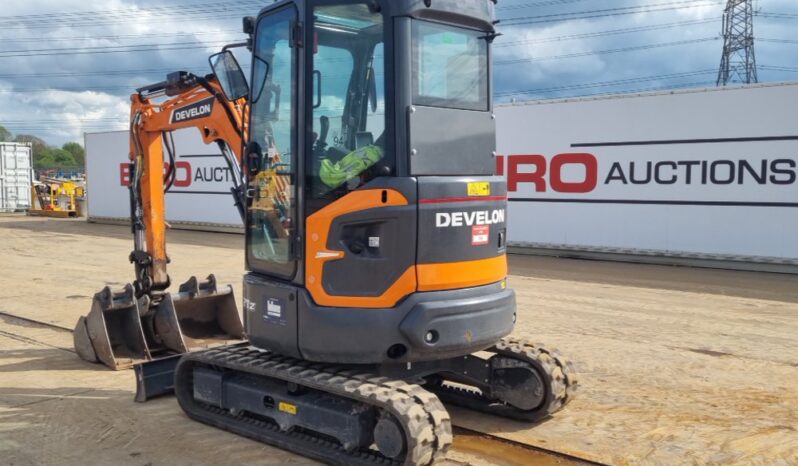 2024 Doosan DX27Z-7 Mini Excavators For Auction: Leeds, UK – 30th April, 1st, 2nd & 3rd May 25 full