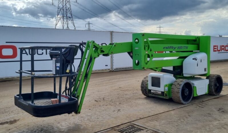 2015 Niftylift HR17N HYBRID MK3 Manlifts For Auction: Leeds, UK – 30th April, 1st, 2nd & 3rd May 25