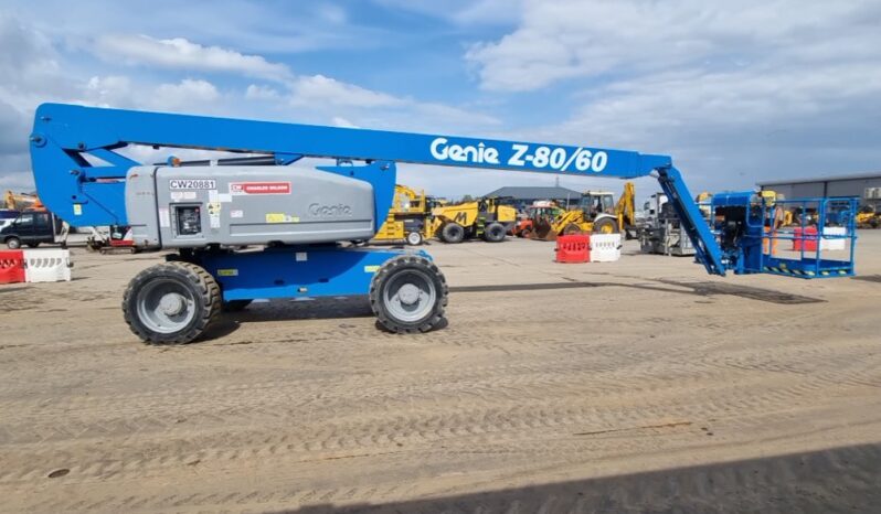2018 Genie Z80/60 Manlifts For Auction: Leeds, UK – 30th April, 1st, 2nd & 3rd May 25 full