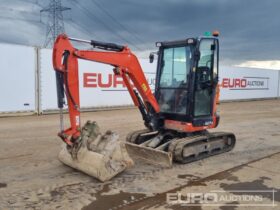 2018 Kubota U27-4 Mini Excavators For Auction: Leeds, UK – 30th April, 1st, 2nd & 3rd May 25