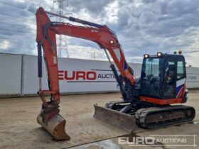 2017 Kubota KX080-4A 6 Ton+ Excavators For Auction: Leeds, UK – 30th April, 1st, 2nd & 3rd May 25