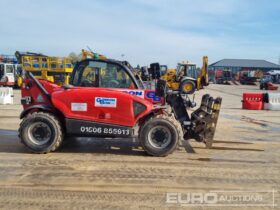 2019 Manitou MT625H Comfort Telehandlers For Auction: Leeds, UK – 30th April, 1st, 2nd & 3rd May 25 full