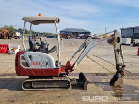 2017 Takeuchi TB216 Mini Excavators For Auction: Leeds, UK – 30th April, 1st, 2nd & 3rd May 25 full